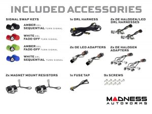 Toyota Tacoma LED Head Lights - XB EVO Series - Morimoto (2016-2023)